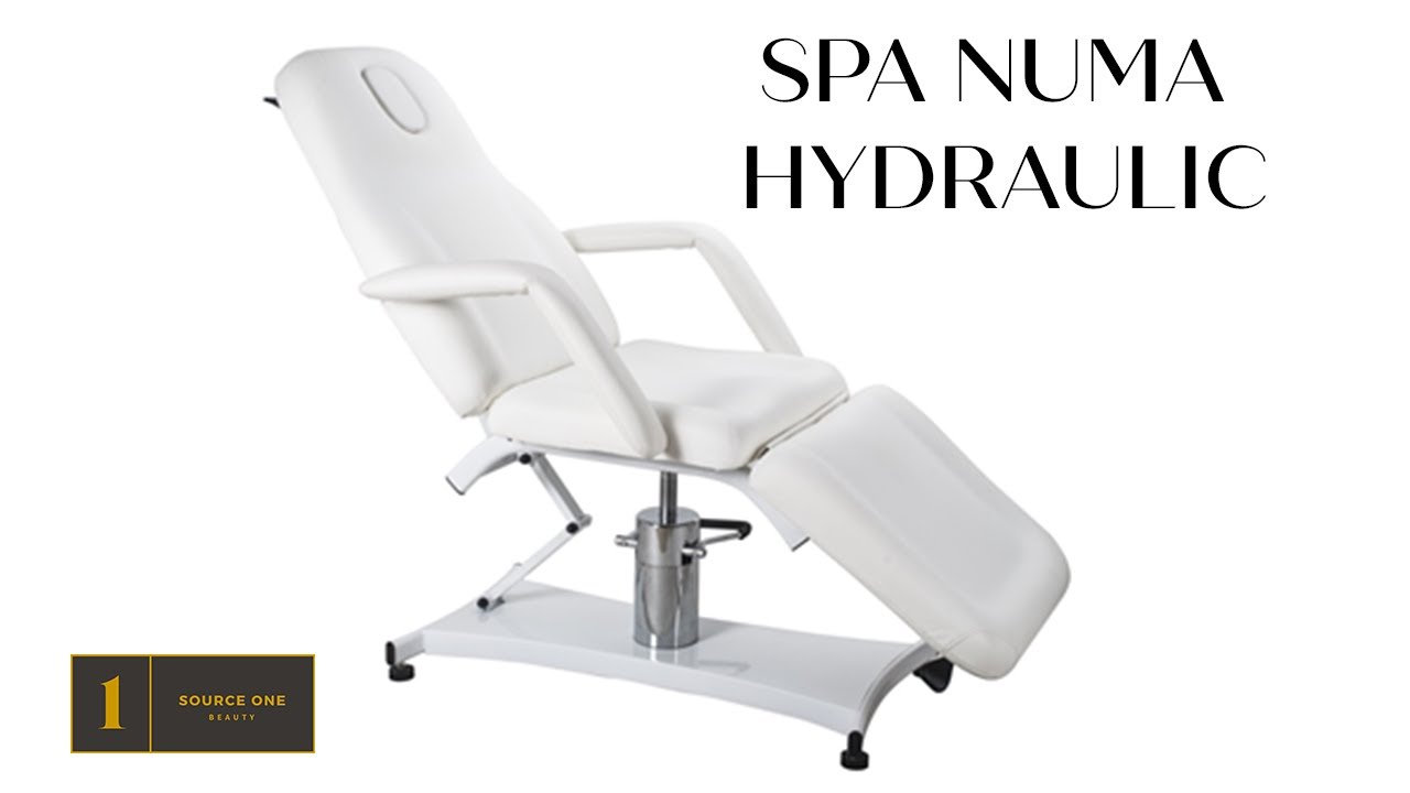 SPA NUMA Hydraulic Beauty Spa Bed in White - 2206A