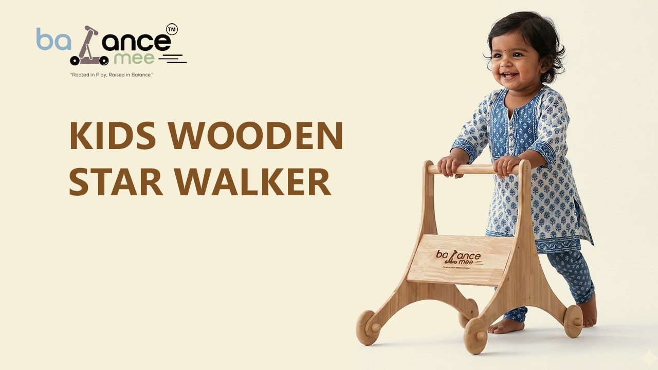 Wooden Star Walker for Baby | Balance Mee Unboxing & Assembly