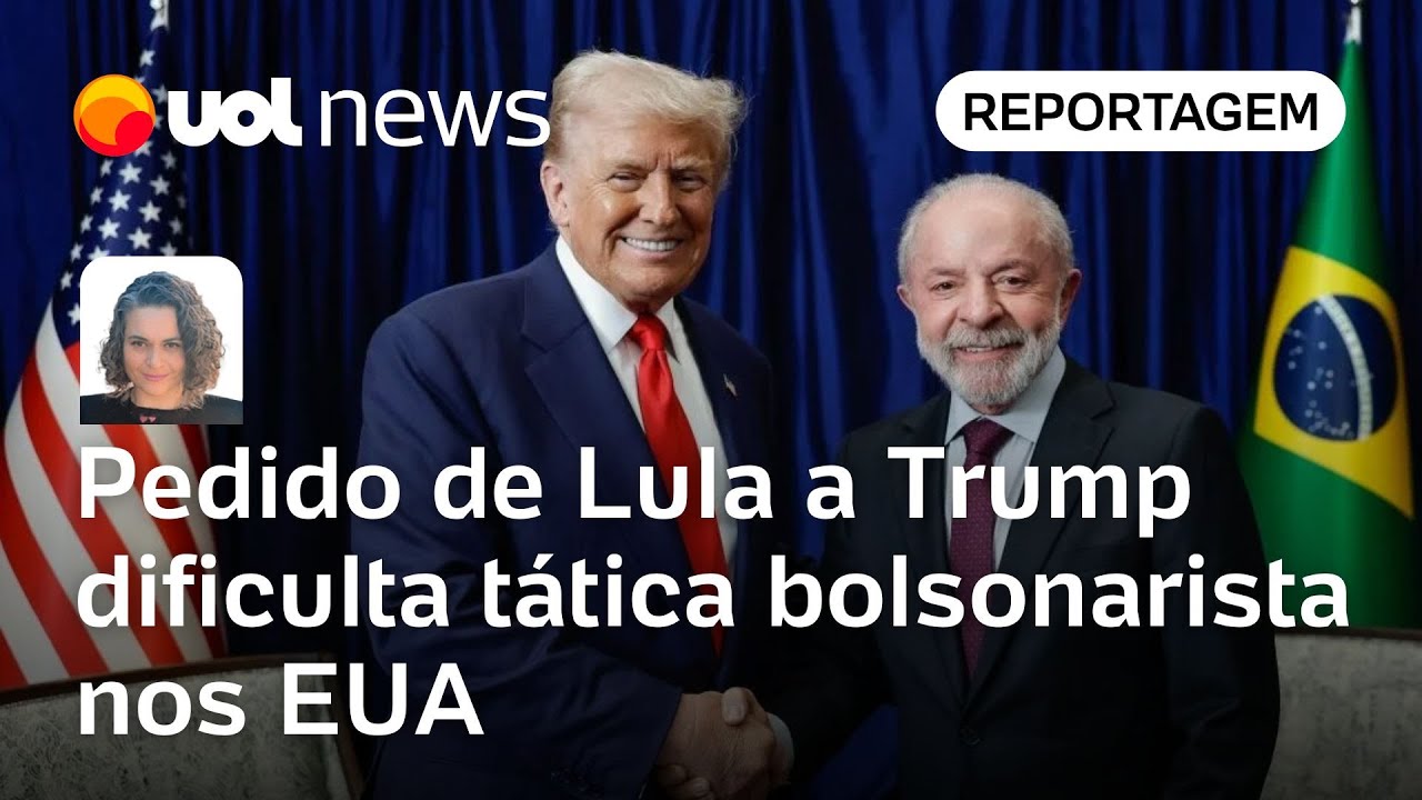 Pedido de Lula a Trump sobre facções dificulta tática bolsonarista nos EUA | Mariana Sanches