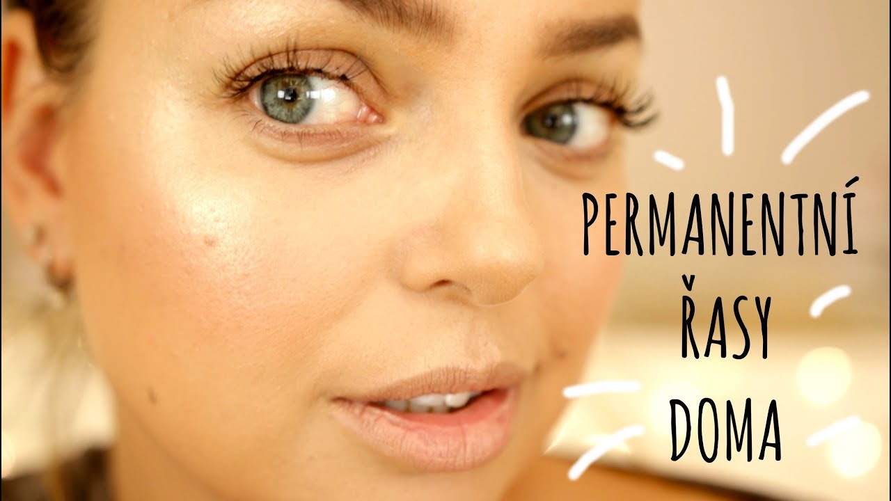 DIY PERMANENTNÍ ŘASY DOMA - FUNGUJE TO ?