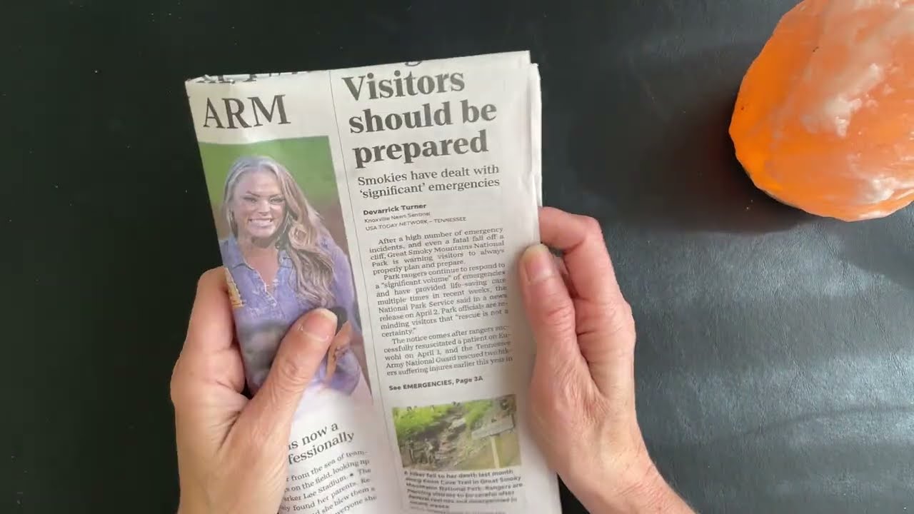 Today&rsquo;s Newspaper ~ Soft Spoken ASMR 