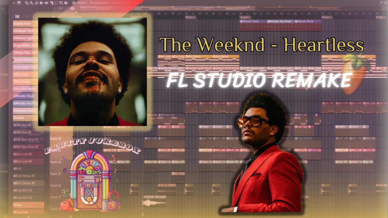 The Weeknd - Heartless (FL Studio Remake) | Instrumental 💔