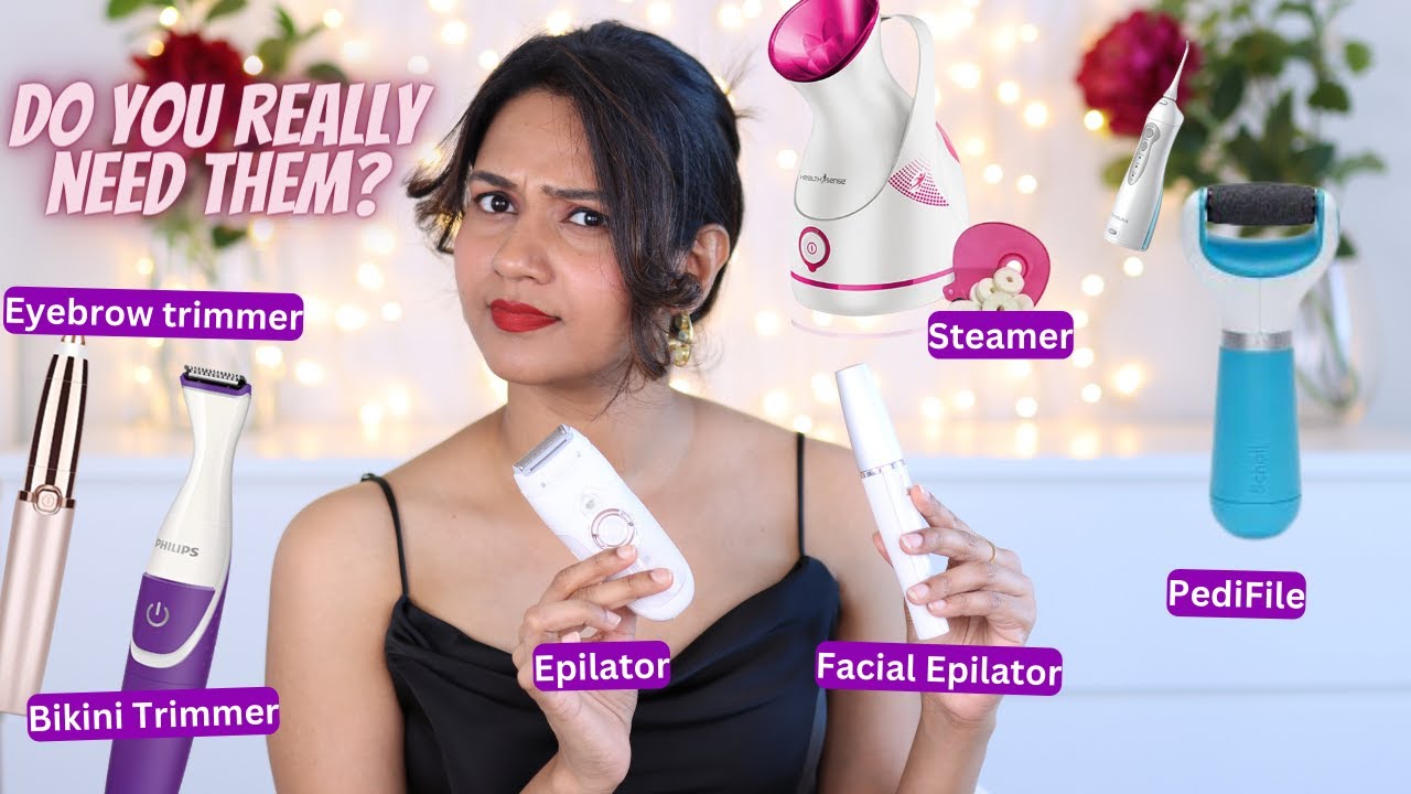 Do they really work?Feminine Grooming Gadgets| Epilator, Bikini Trimmers, Pedifiles, Eyebrow Trimmer