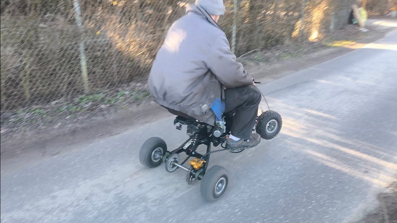 Tuned GX200 clone first test ride + carb spec 