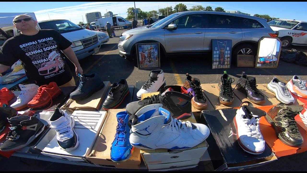THESE SNEAKERS FROM THE FLEA MARKET MADE ME OVER $500 IN PROFIT!