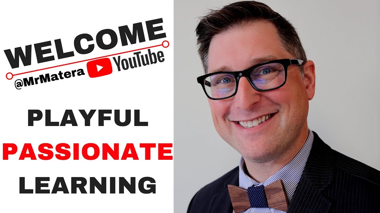 MrMatera Welcome message for my Teacher Vlog