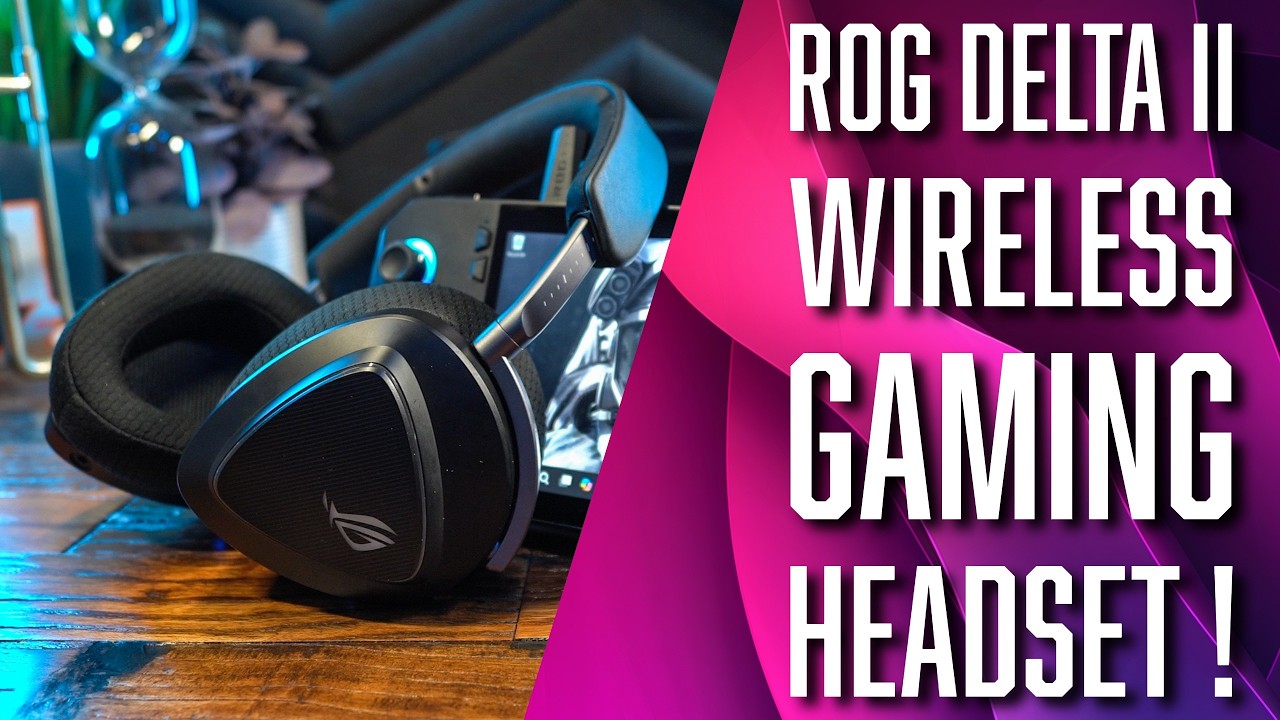 Обзор беспроводной игровой гарнитуры ROG Delta II — одна из моих новых любимых гарнитур класса Hi...