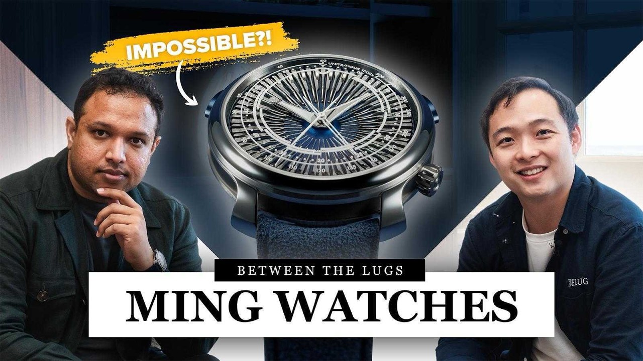 How This “Selfish” Brand Designs Watches (MING)