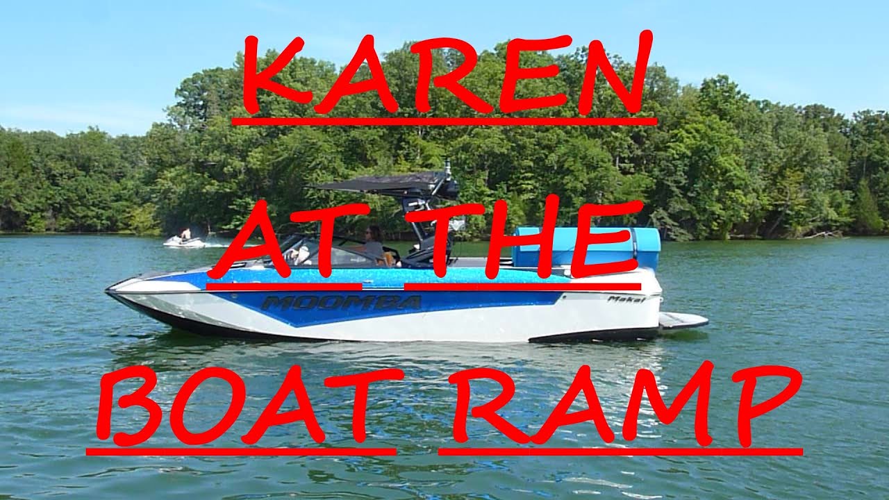Karen At the Boat Ramp