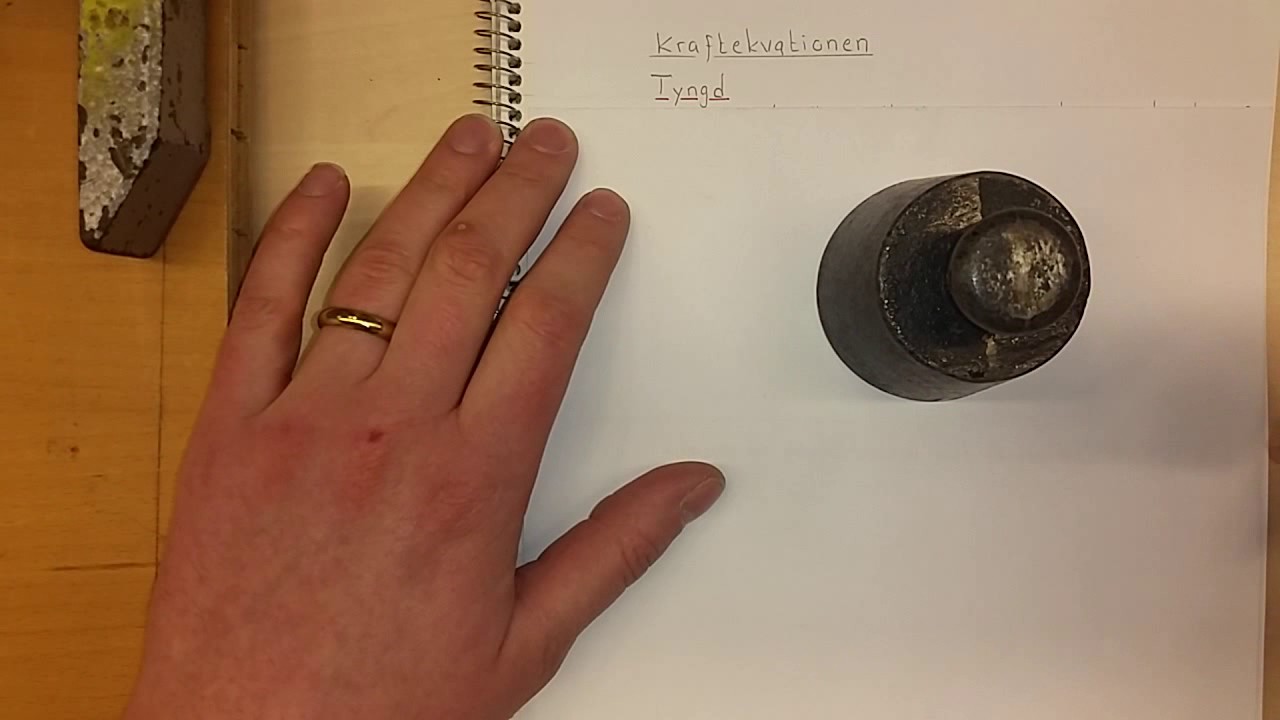 Fysik 1 Kraftekvationen