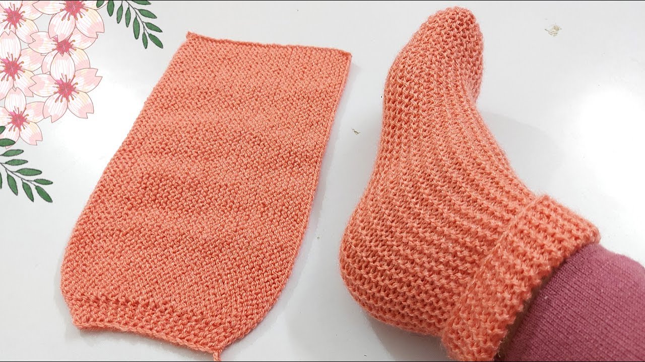 Very Easy Knitting Socks , Shoes , Gents , Ladies Socks , आसान लेडीज सॉक्स , शूज कनिट्टिंग