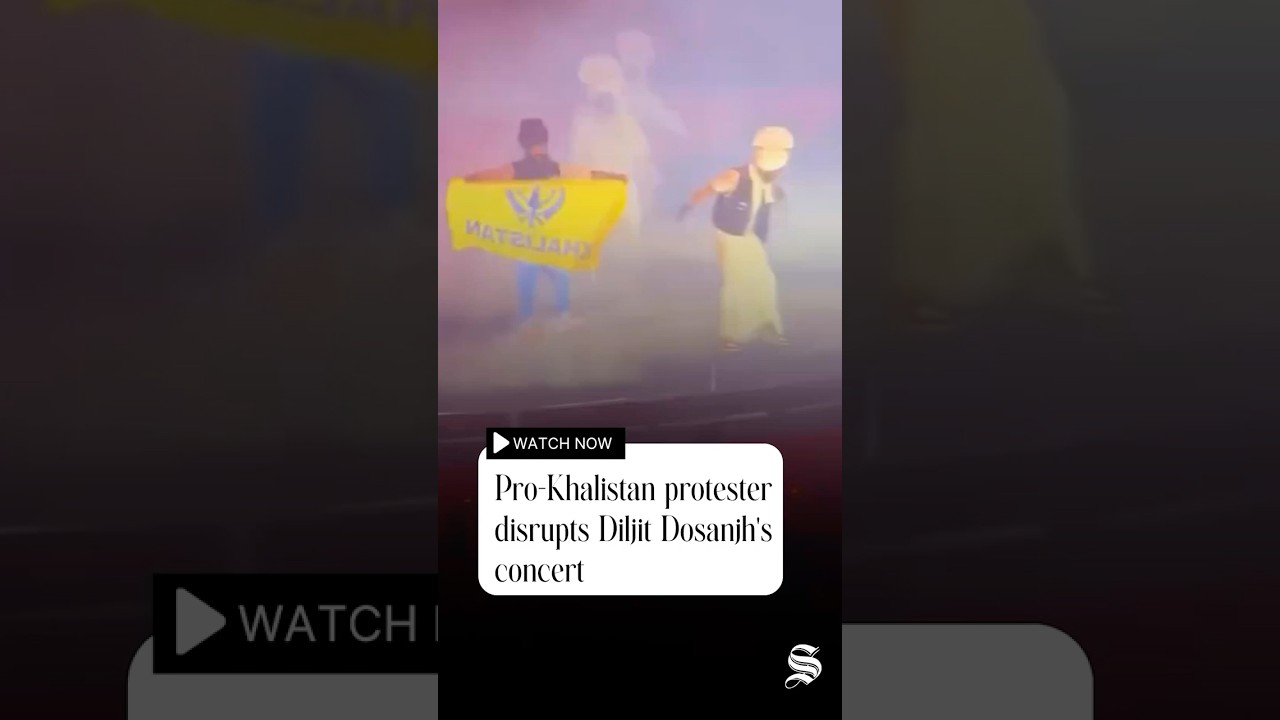 Pro-Khalistan protester arrested after disrupting Diljit Dosanjh&rsquo;s San Francisco concert