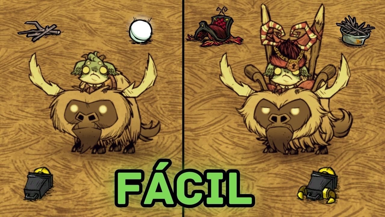 C&oacute;mo DOMESTICAR un BEEFALO F&Aacute;CIL | Don't Starve Together Gu&iacute;a