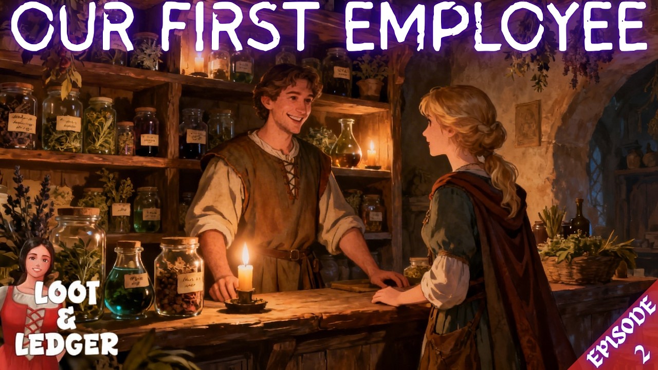OUR FIRST EMPLOYEE - Loot & Ledger - Episode 2