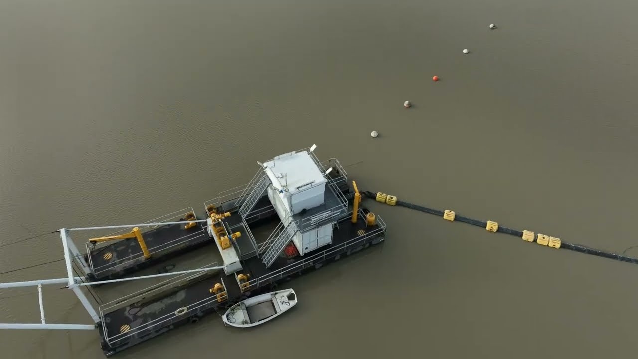 Zandwinning Oosterweilanden Vriezenveen 4K