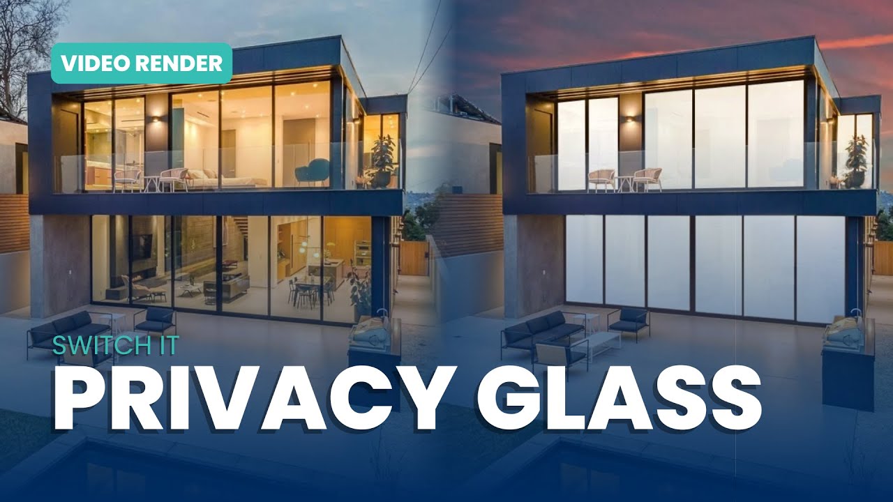 PRL Privacy Glass: Switch-It Smart Glass Demo | From Clear to Opaque
