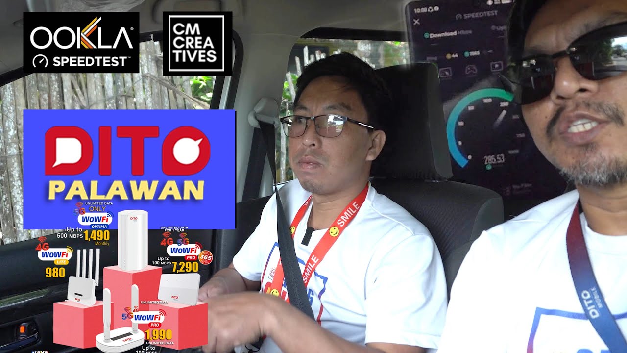 📹 DITO Speed Test sa Puerto Princesa!  (Part 2)🚀
