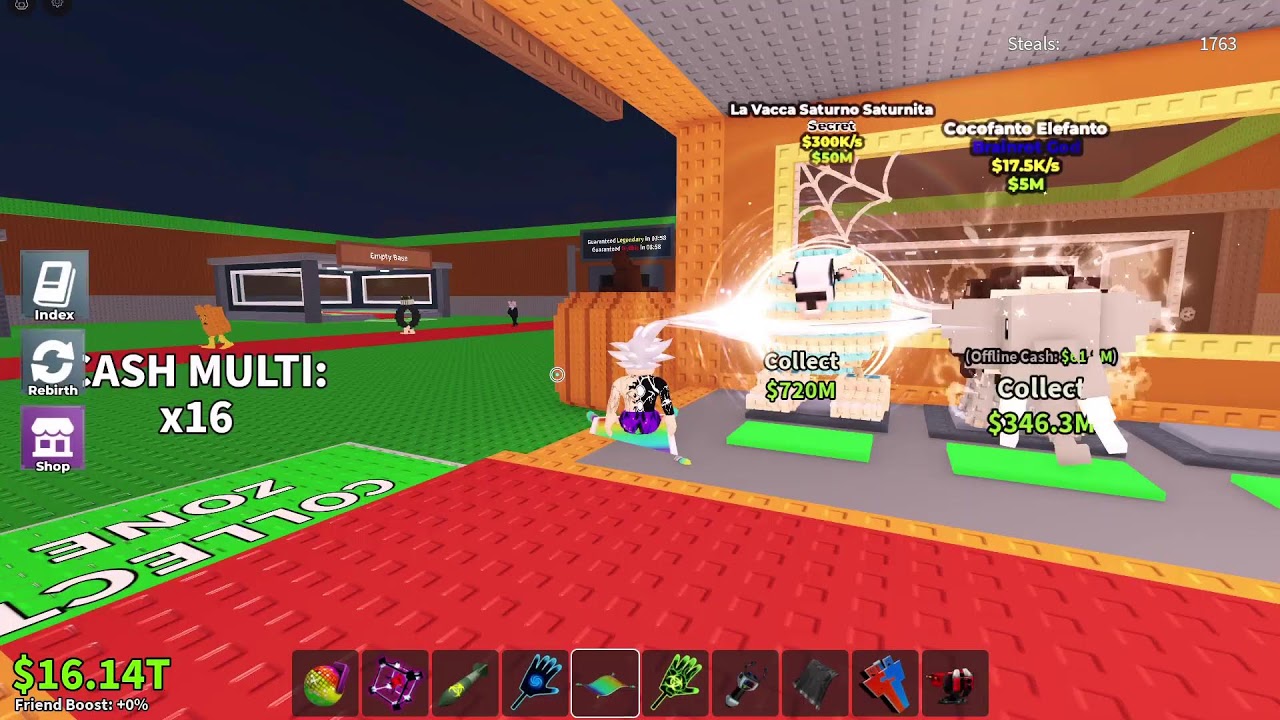 Trade Blox fuit contre Vole un Brainrot