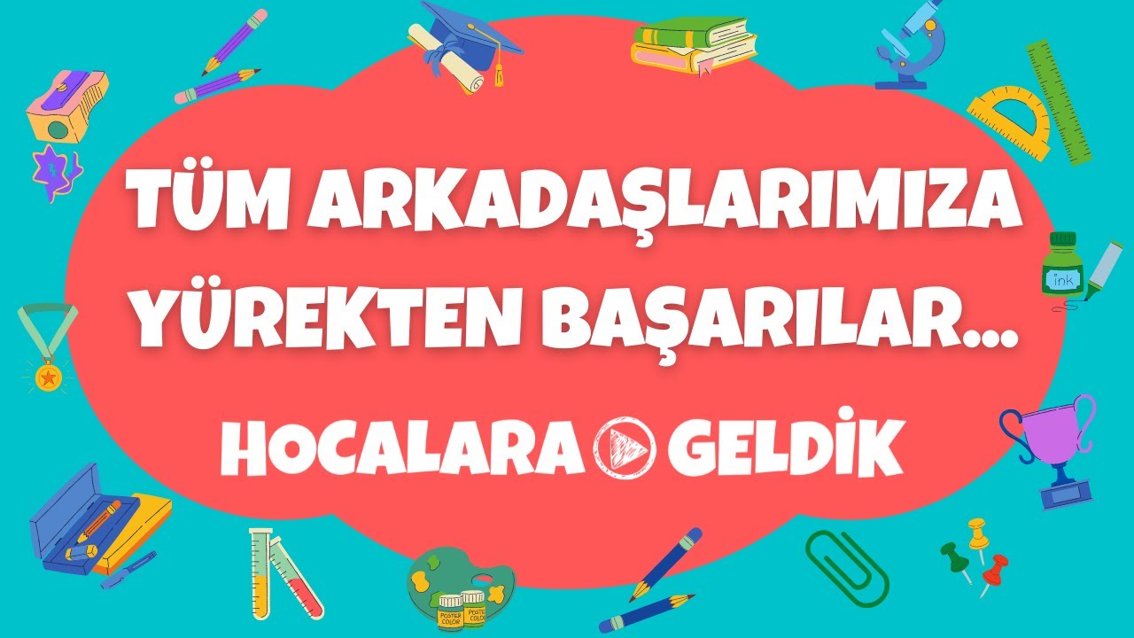 T&uuml;m Arkadaşlarımıza Y&uuml;rekten Başarılar... #YKS2021 #TYT2021 #AYT2021 #başarılar
