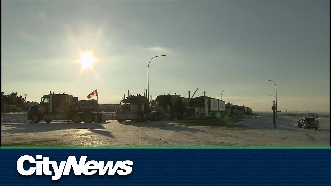 Another convoy headed to Coutts