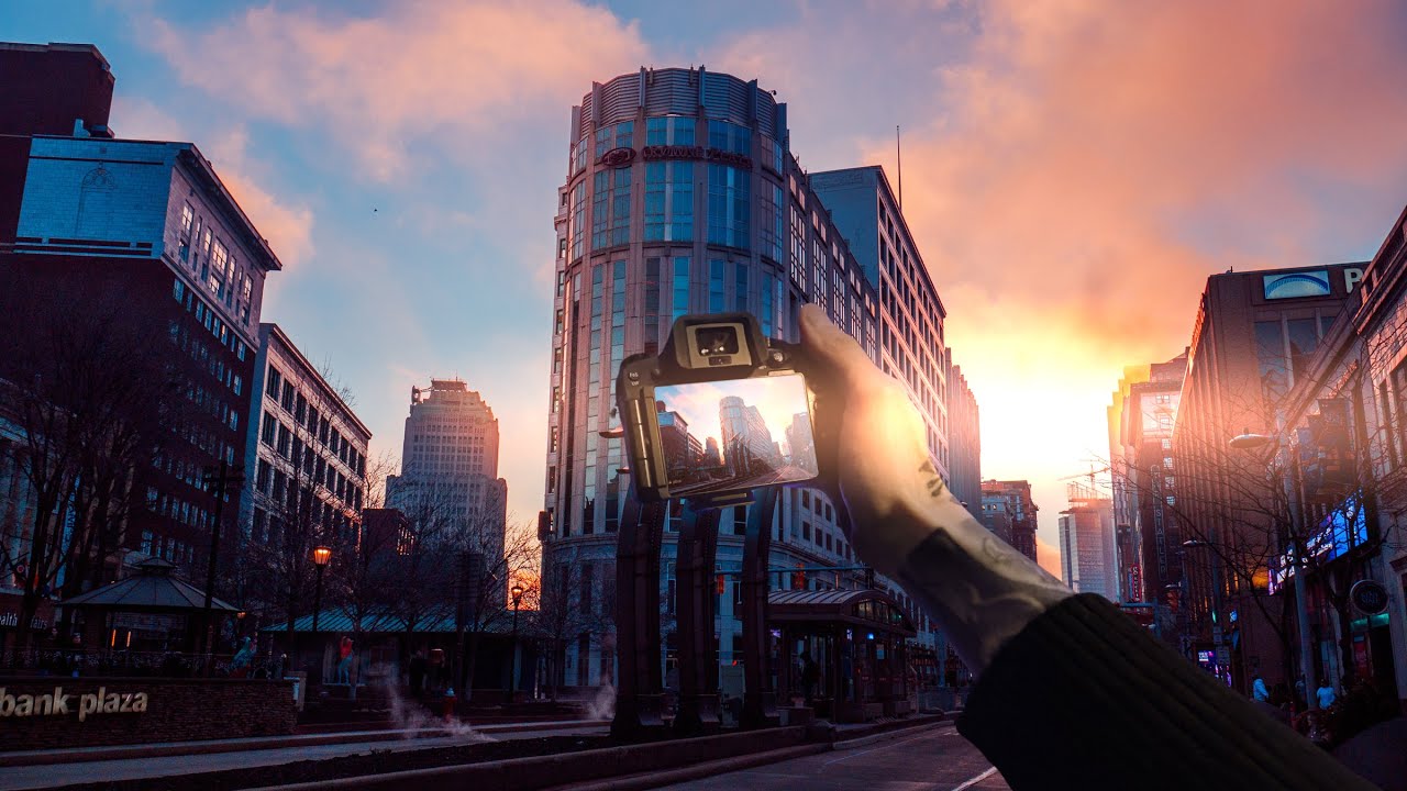 Street Photography with the Panasonic Lumix G7 - Crazy Skies and Beautiful Light!