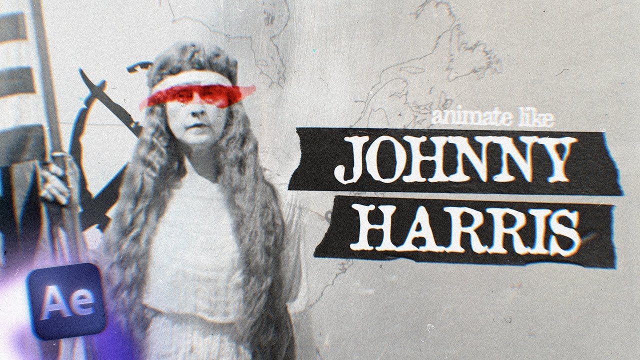 Как анимировать в стиле Джонни Харриса (урок по After Effects)