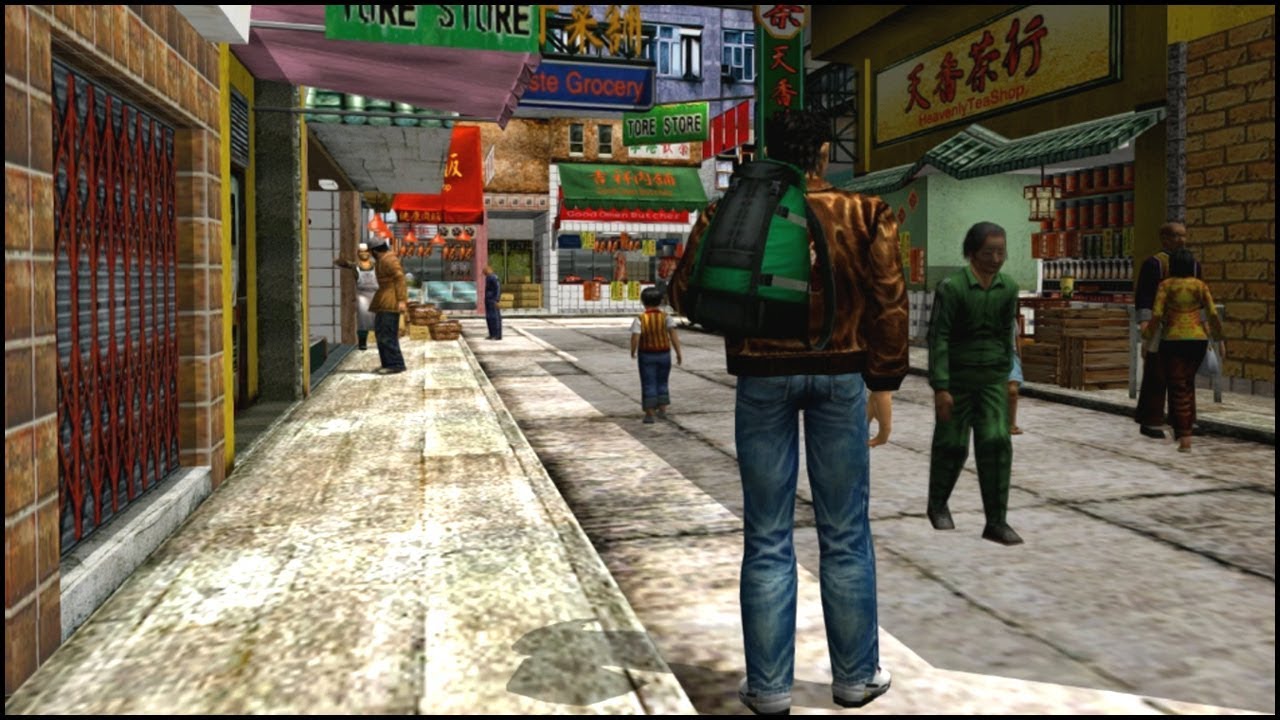 Shenmue II Music: Green Market Qr. Day (Extended) ☀️