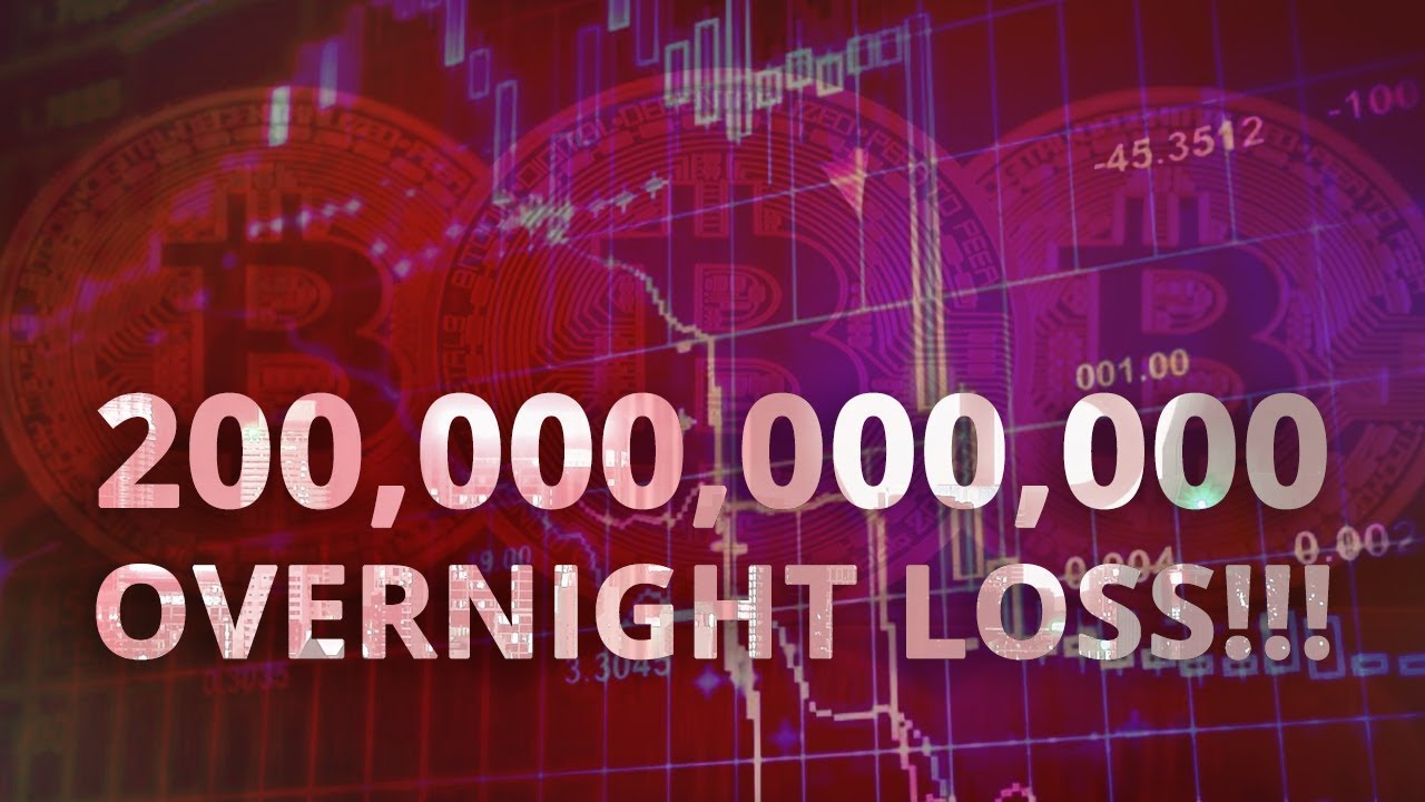 How to Lose 200 Billion in Crypto in 2018 (Huge Market Crash)