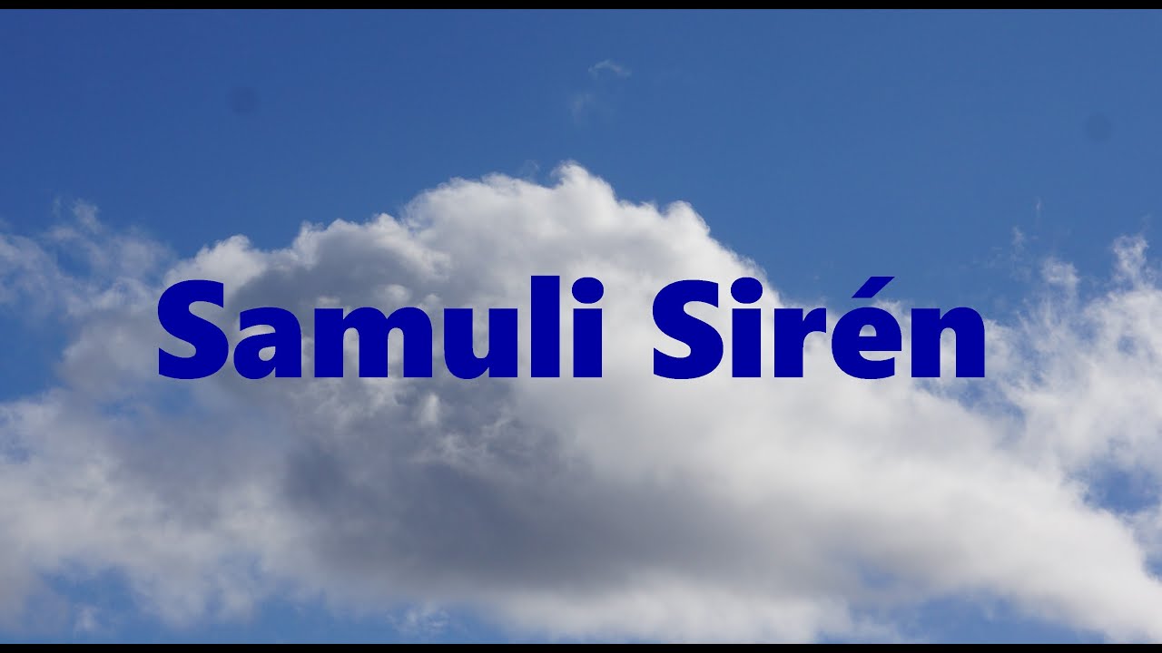 Golgatan veressä voima on (Samuli Sirén)