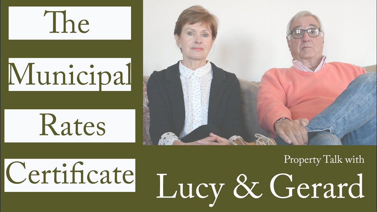 The Municipal Rates Certificate Process - Selling your property.