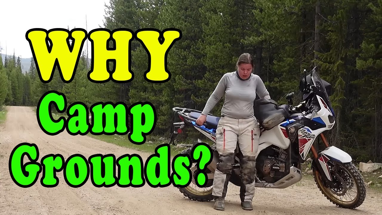 Why does Amanda Stay in Campgrounds?  As The Magpie Flies in campgrounds, not dispersed camping?