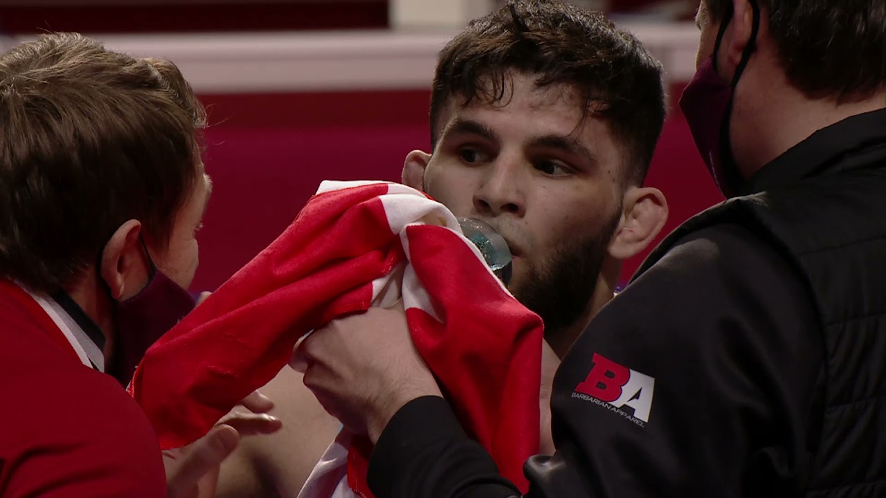 BRONZE GR - 87 kg: M. ALIRZAEV (RUS) v. T. BISULTANOV (DEN)