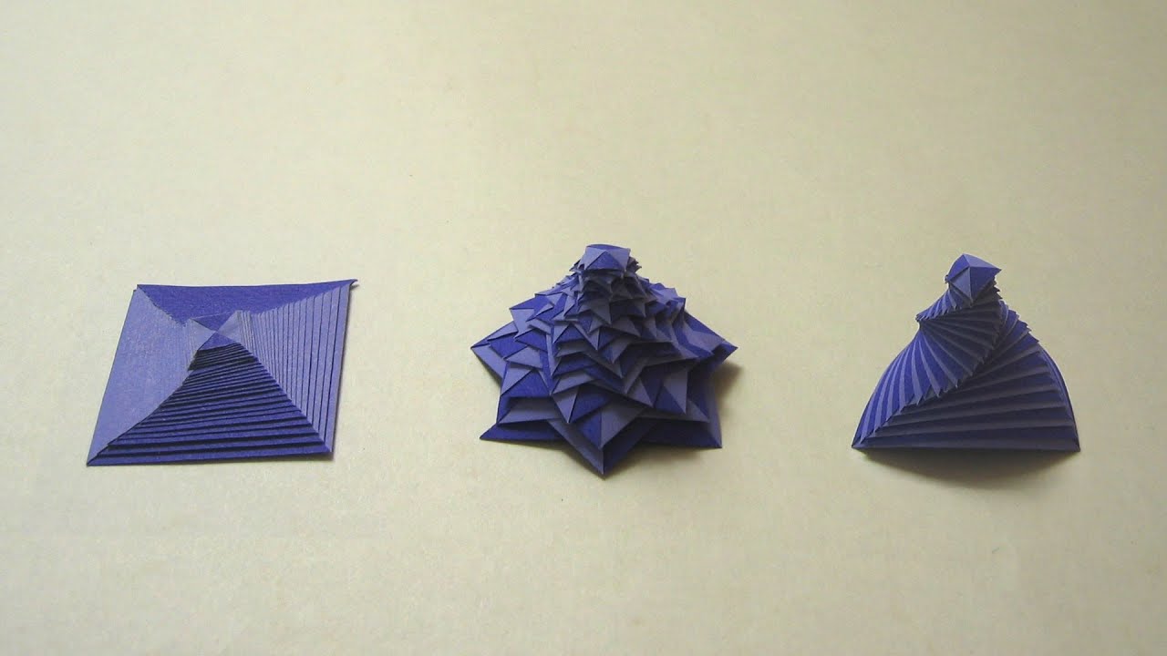 Origami Instructions: Single Strip Square Curlicue (Assia Brill)