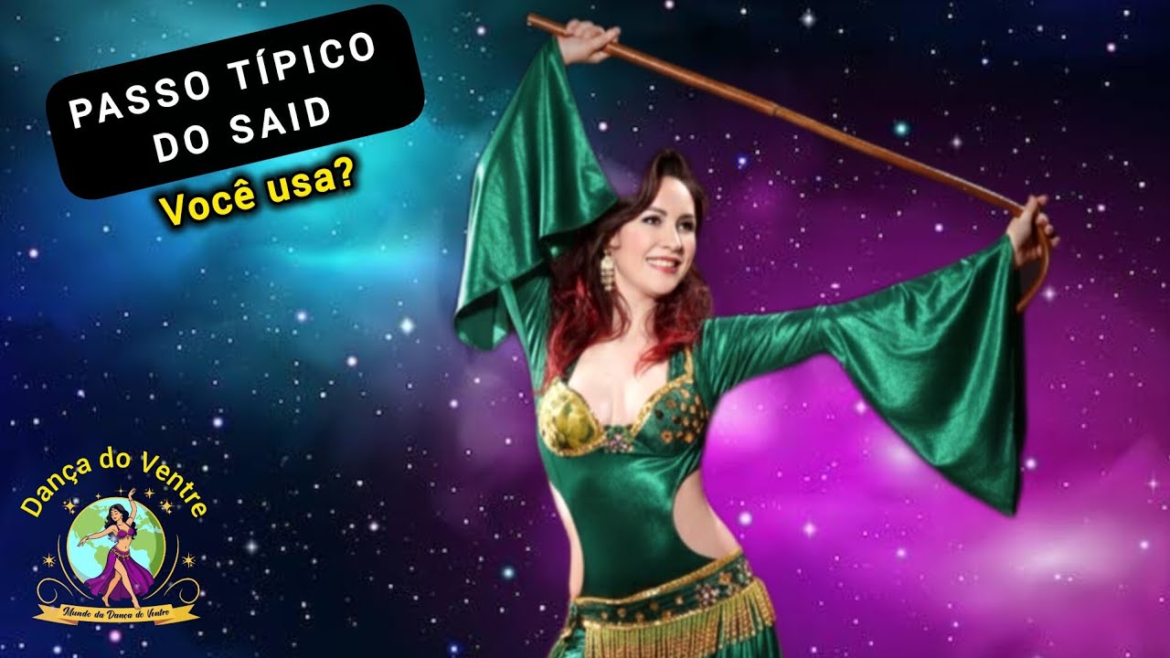 Passo Típico da Dança com Bastão no Ritmo Saïd | Dança do Ventre