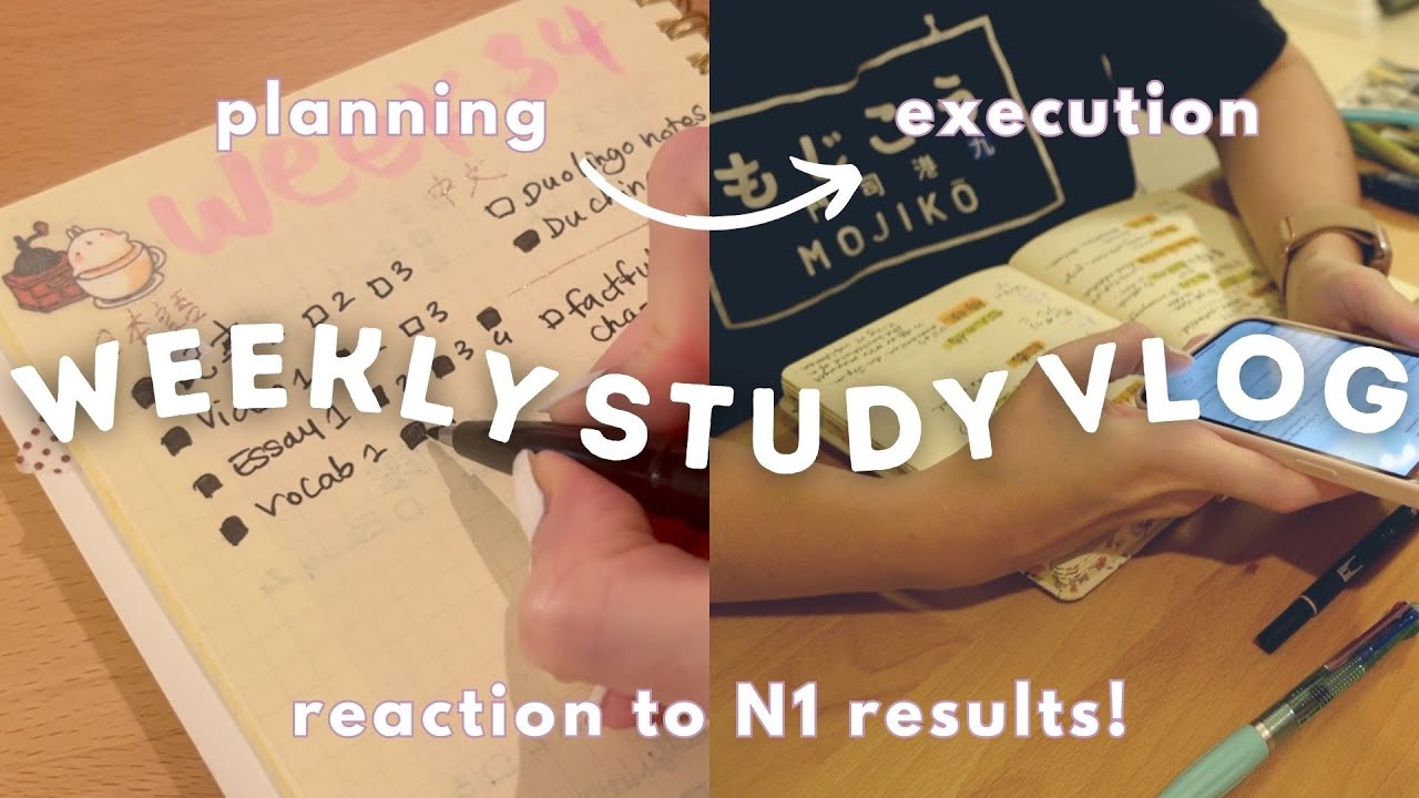 reacting to JLPT N1 results 🇯🇵 how I plan & implement my language study #arinoyume
