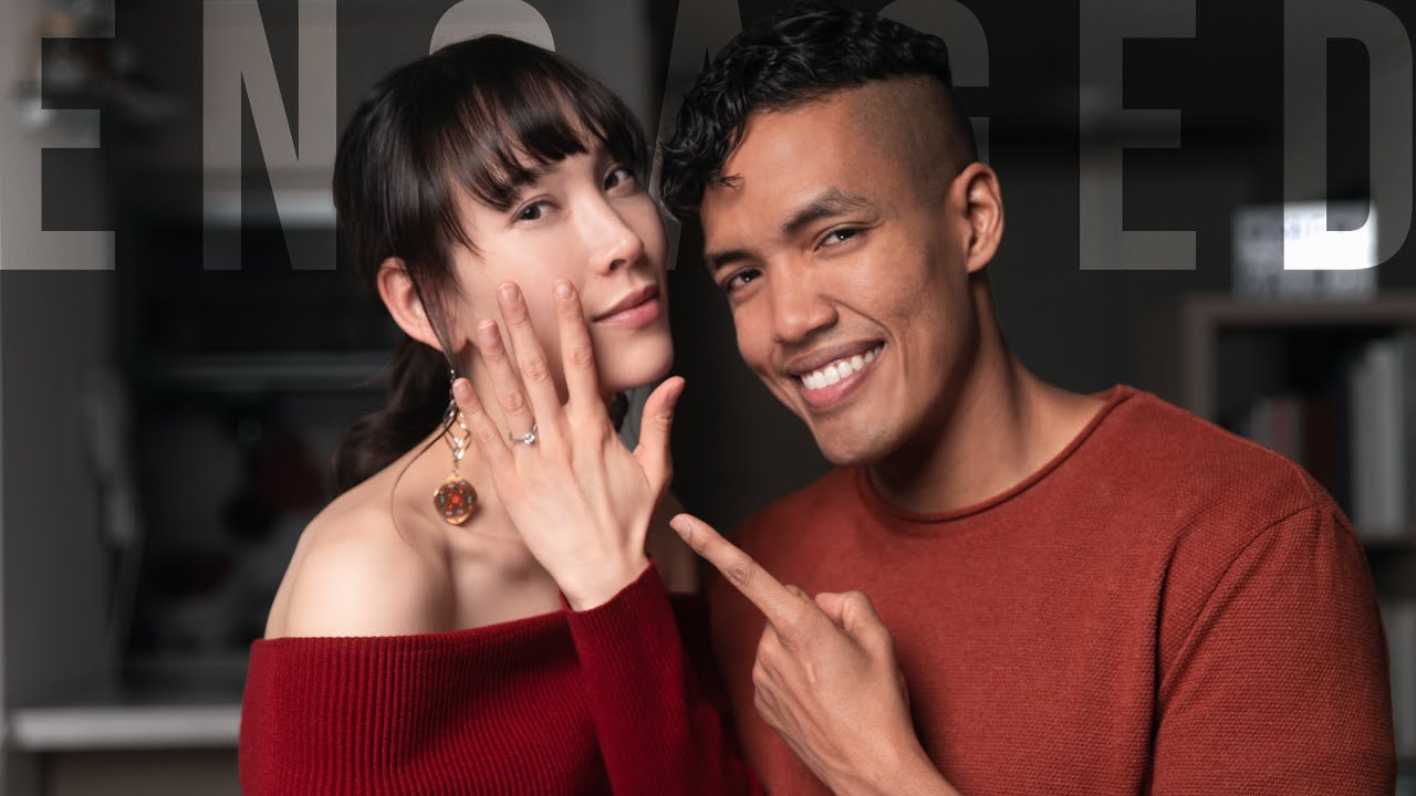 WE'RE ENGAGED!! | Our CUTE Engagement Story | Half-Korean Interracial Couple