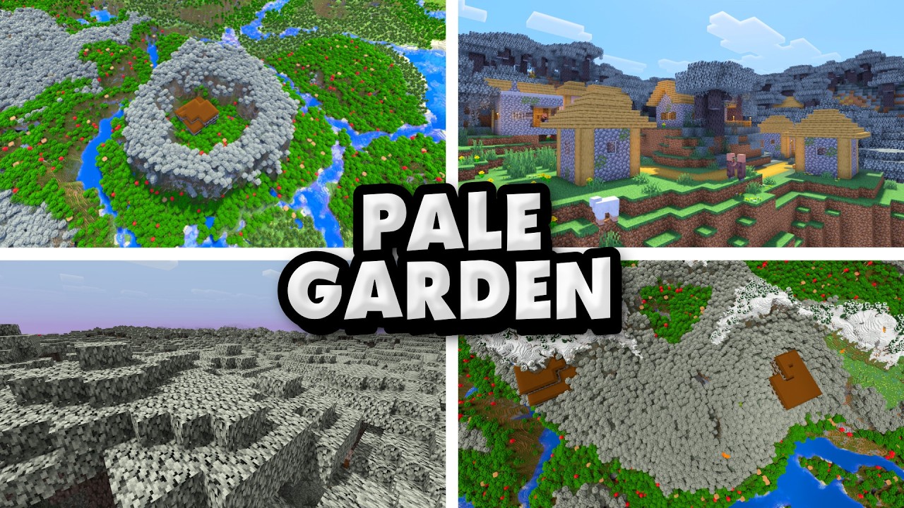 Топ-20 семян для Бледного Сада в Minecraft!