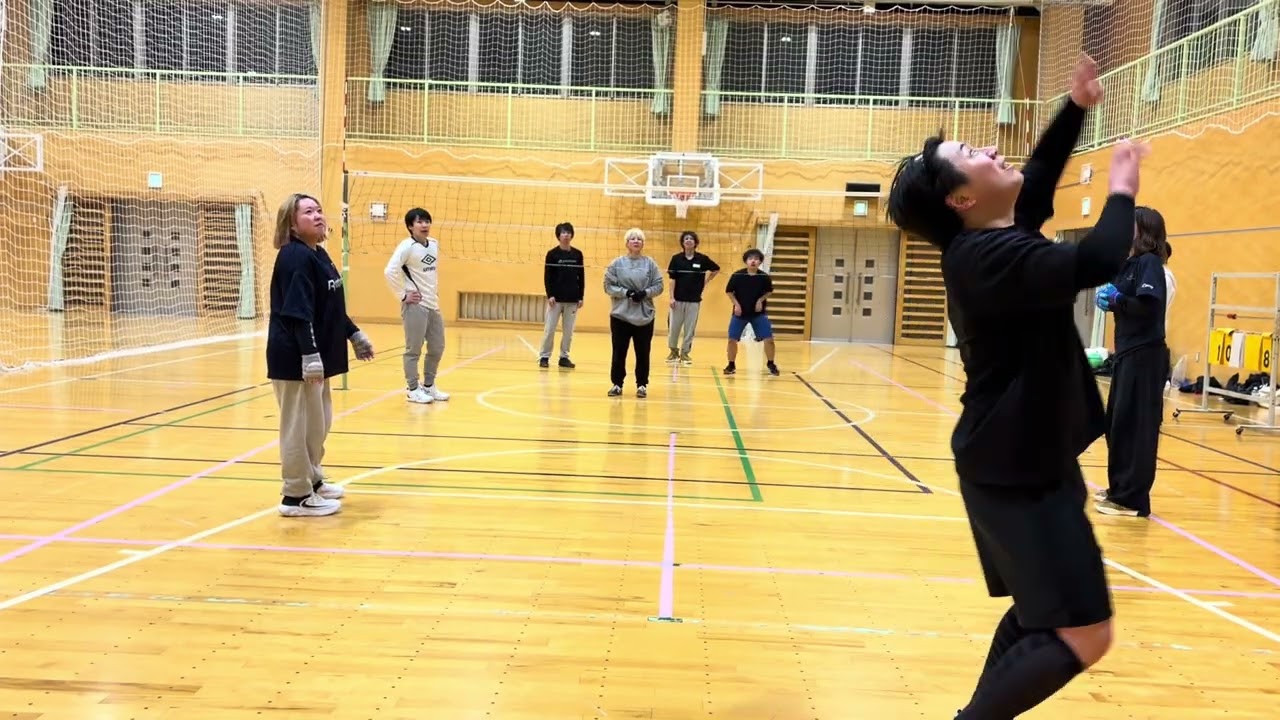 ソフトバレー練習3/3