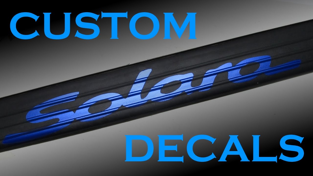 Creating Decals with a Vinyl Plotter