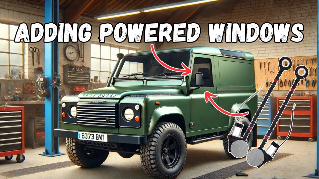 Установка электрических стеклоподъемников на мой классический Land Rover Defender — модернизация ...