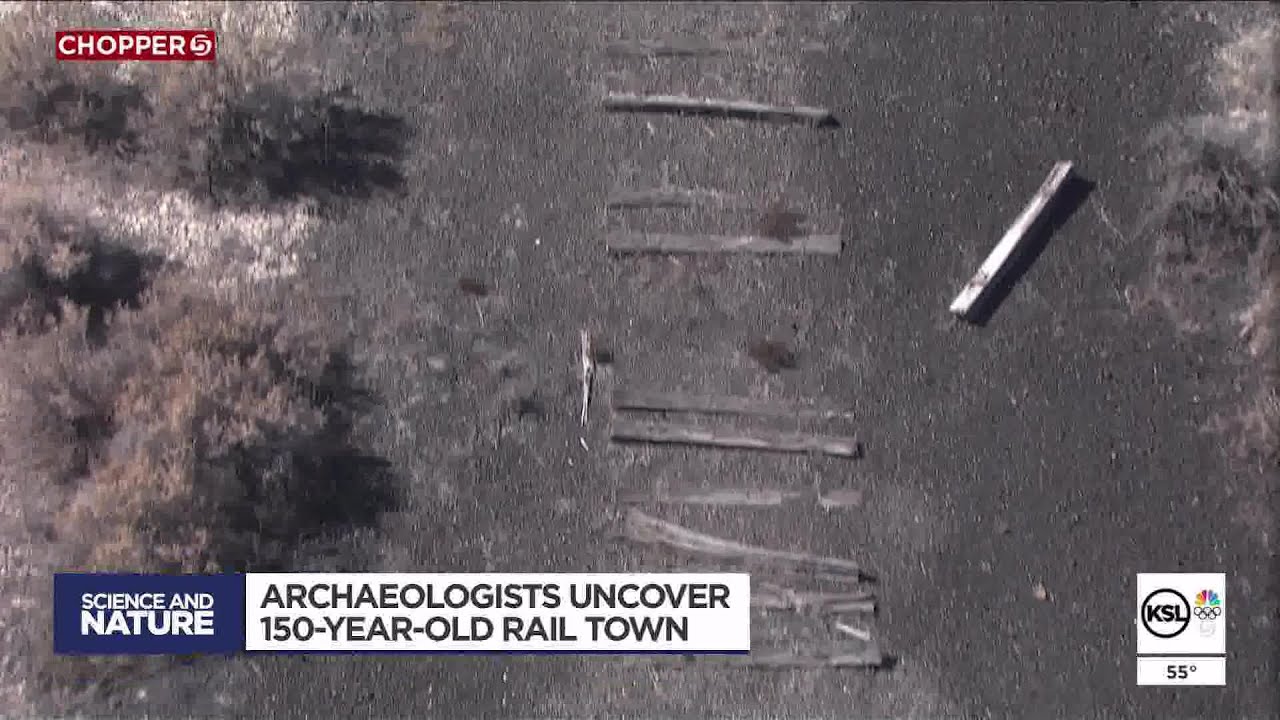 Archaeologists uncover 150-year-old rail town in Utah