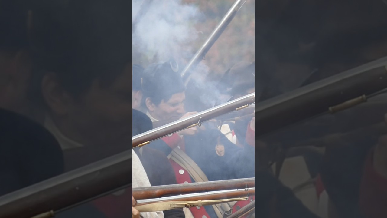 That Had to Hurt! 😯 Musket FAIL at the Camden Reenactment 💥