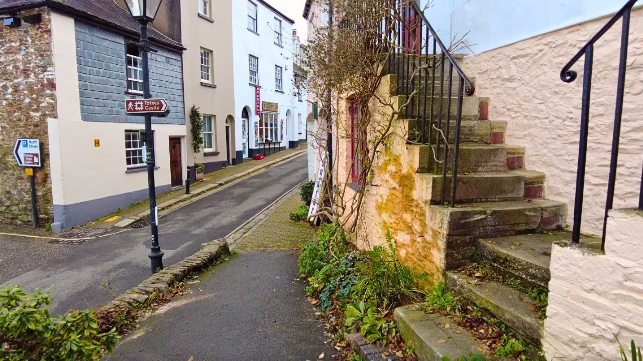 Exploring Totnes, Devon 🇬🇧 l Historic English Town l 4K