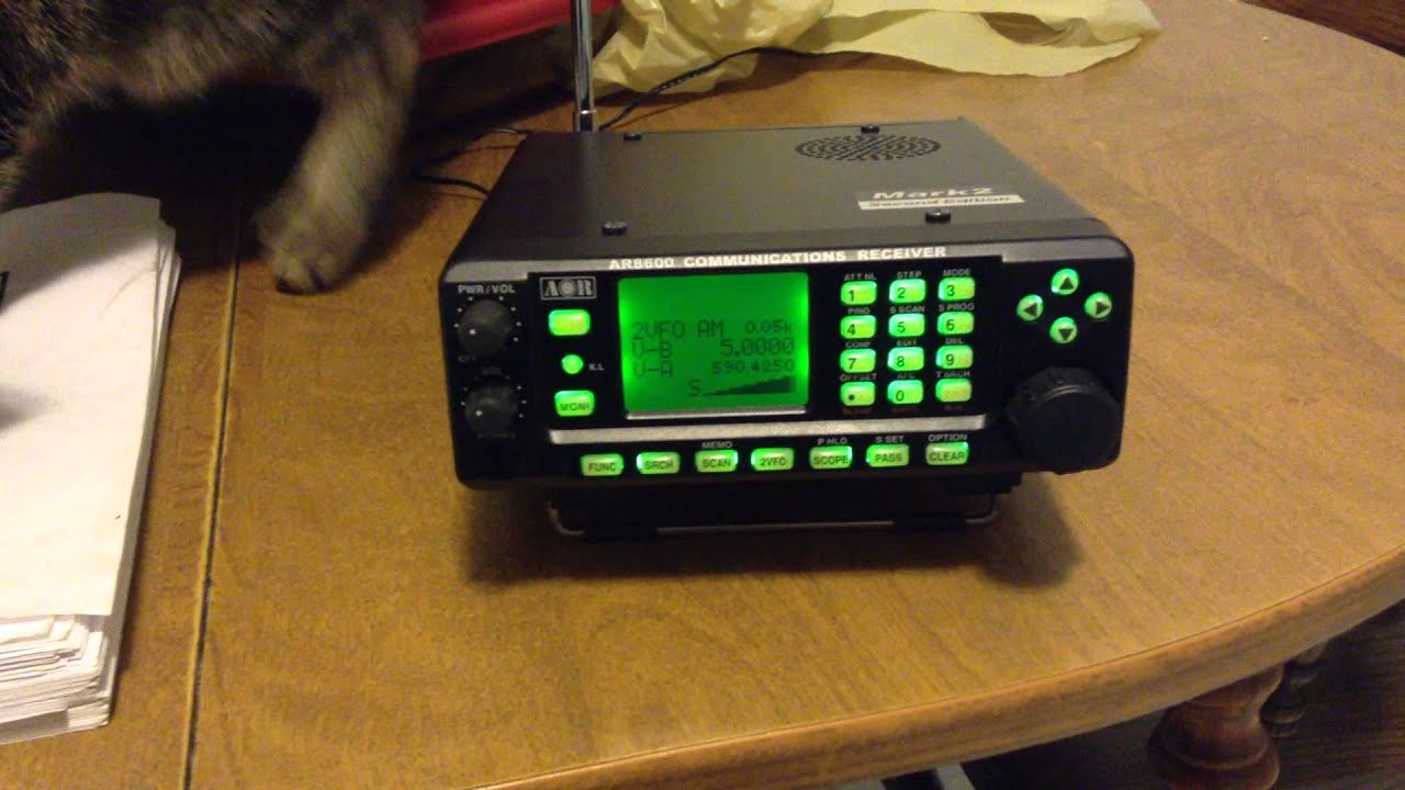 AOR AR8600 Mark 2 Wide Range All mode Receiver First Look