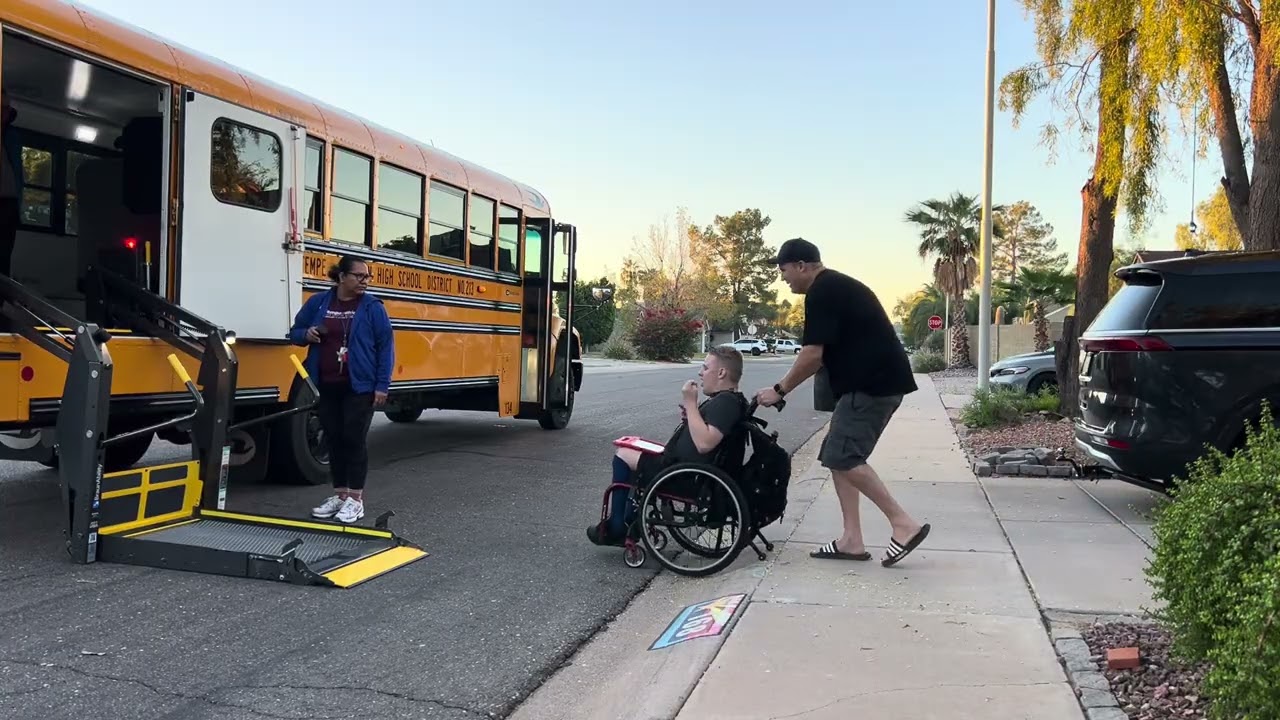 Good morning for a Sagan bus