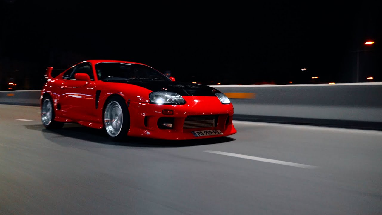 Toyota Supra MK4  Red / თბილისი საქართველო