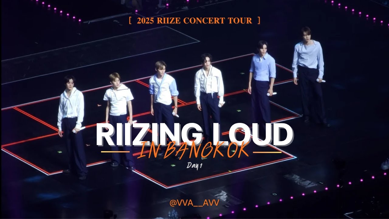 RIIZE CONCERT TOUR [RIIZING LOUD] IN BANGKOK DAY1 (250920) (Focus Cam)