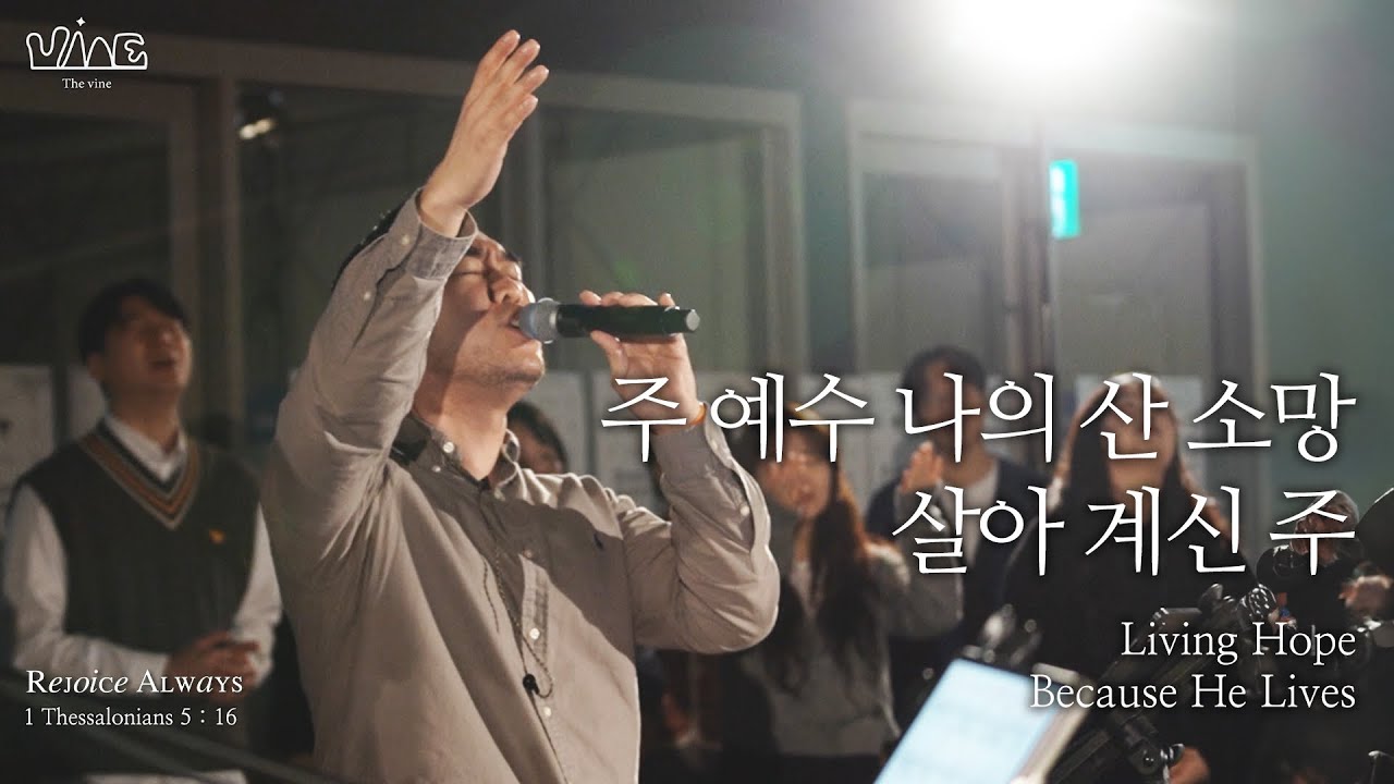 주 예수 나의 산 소망 + 살아계신 주 | Living Hope + Because He Lives [THE VINE]