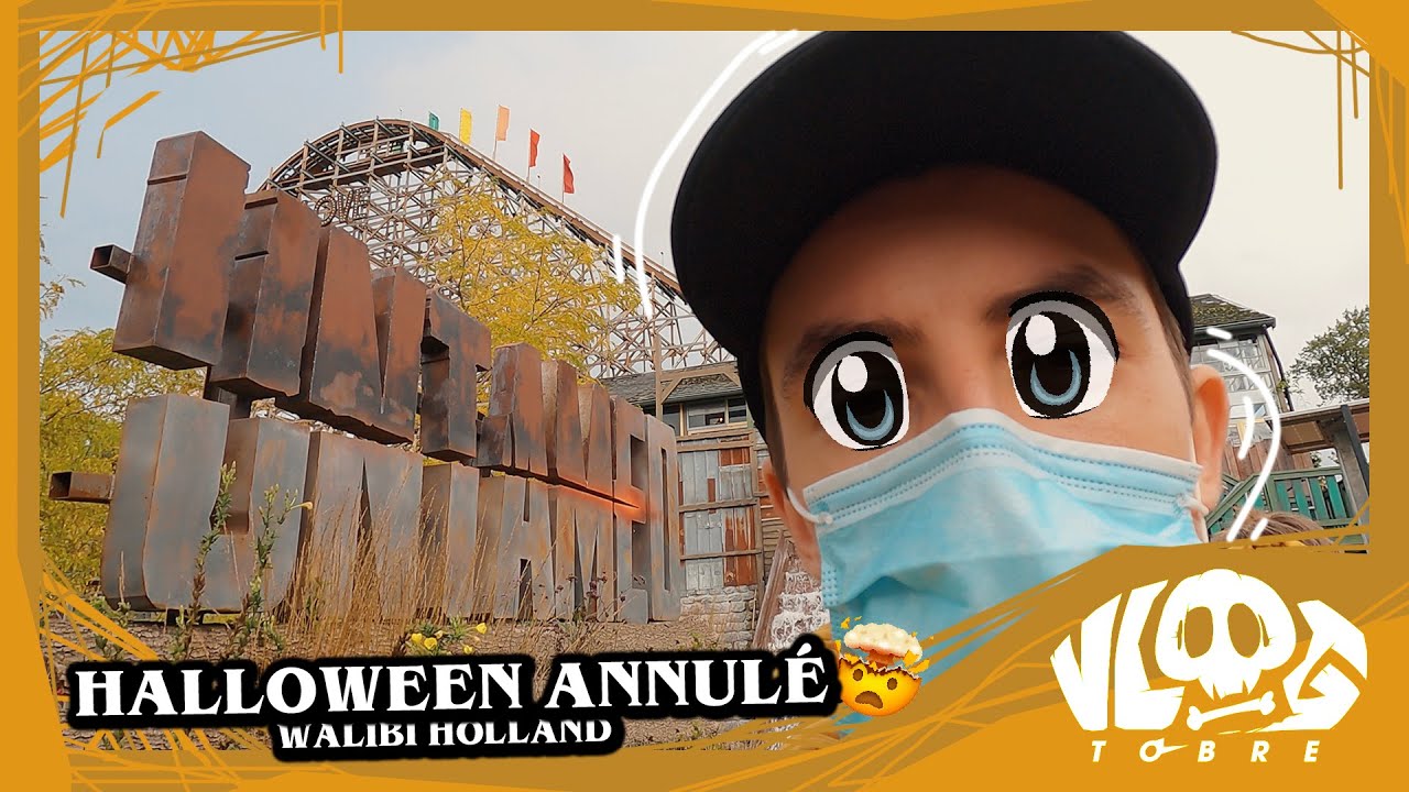 Walibi Holland SANS évènement Halloween 😰 ⎮ Vlogtobre