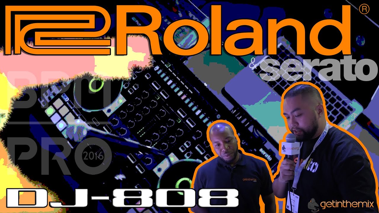 Roland DJ-808 DJ Controller at BPM 2016 @ Getinthemix.com